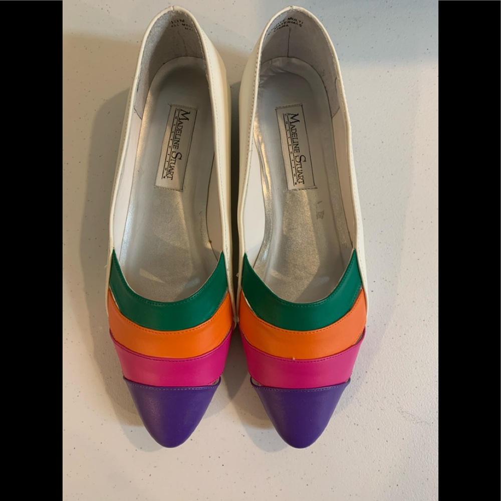 Vintage Multi Color Flat Size 10